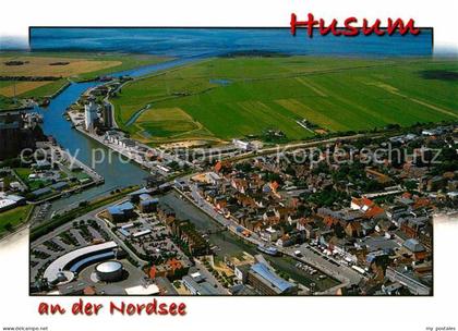 Husum Nordfriesland Fliegeraufnahme