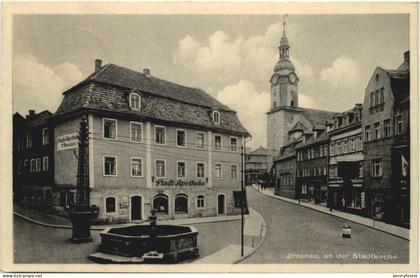 Ilmenau - An der Stadtkirche