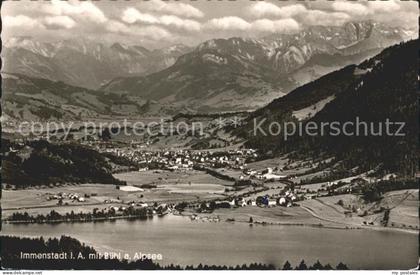 Immenstadt Allgaeu Immenstadt mit Buehl am Alpsee