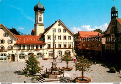 Immenstadt Allgaeu Marienplatz