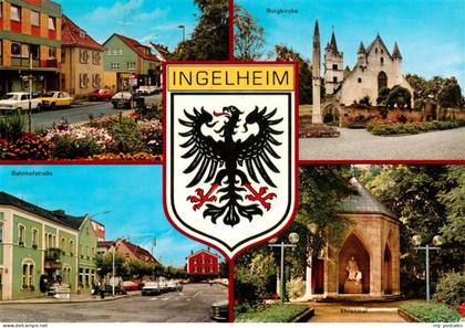 Ingelheim Rhein Burgkirche Bahnhofstrasse Ehrenmal
