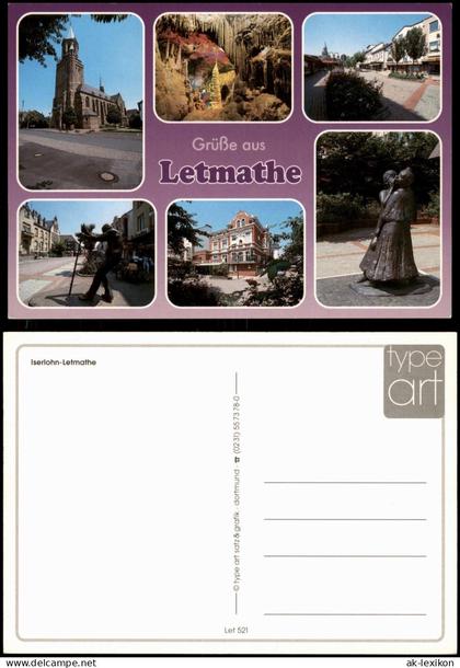 Ansichtskarte Letmathe-Iserlohn Ortsansichten Letmathe (Mehrbildkarte) 2010
