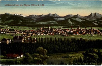 Isny bei Allgäu - Künstler-AK Eugen Felle