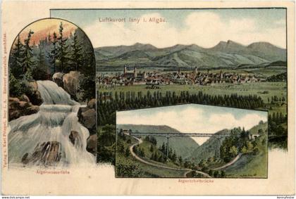 Isny im Allgäu - Künstler-AK Eugen Felle
