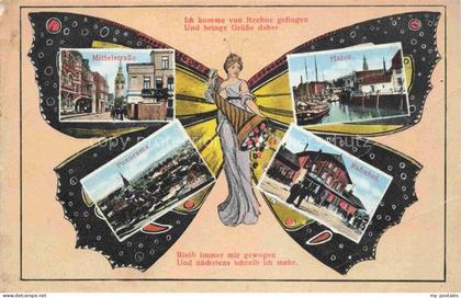 Itzehoe Ich komme von Itzehoe geflogen Mittelstrasse Hafen Panorama Bahnhof Kuen