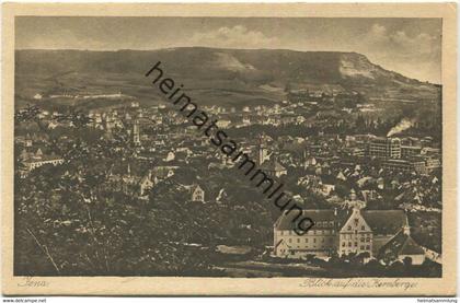 Jena - Blick auf die Kernberge - Verlag Fritz Nickel Jena