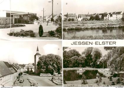 Jessen Elster Kulturhaus Teilansicht Leninplatz Parkanlagen