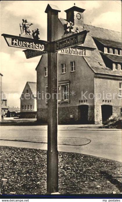 Johanngeorgenstadt Wegweiser
