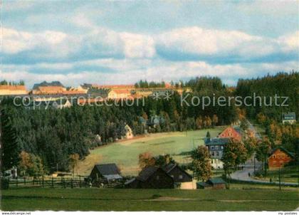 Steinbach Johanngeorgenstadt Blick auf Johanngeorgenstadt