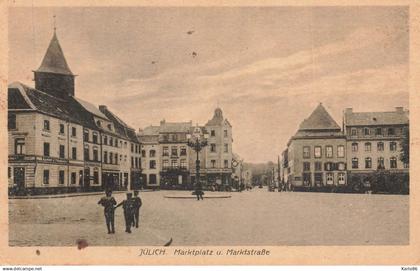 jülich , germany * marktplatz u. marktstrasse * juliers juelich allemagne