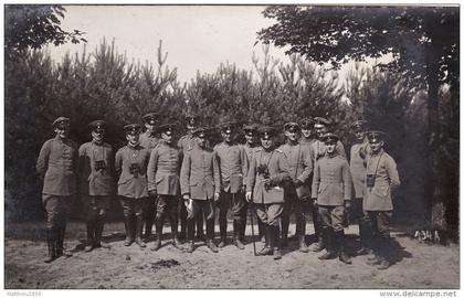 CP Photo 1916 JUTERBOG - soldaten (A146, ww1, wk 1)