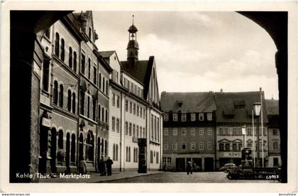 Kahla/Thür. - Marktplatz
