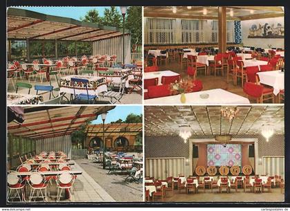 AK Jeggeleben /Kr. Kalbe /Milde, Ausfluzgsgaststätte Feine Sache - Terrasse, Speiseraum