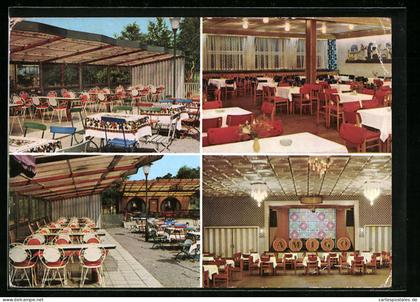 AK Jeggeleben /Kr. Kalbe /Milde, Ausfluzgsgaststätte Feine Sache - Terrasse, Speiseraum