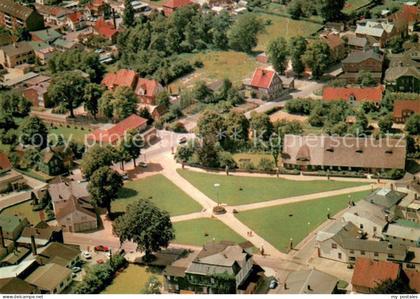 Kaltenkirchen Holstein Rund um den Marktplatz Fliegeraufnahme