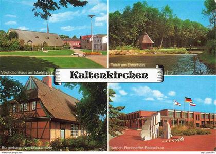 Kaltenkirchen Holstein Strohdachhaus Marktplatz Buergerhaus Teich am Ehrenhain D