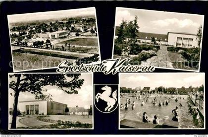 Kaiserau Kamen Sportschule Kaiserau Schwimmbad Panorama