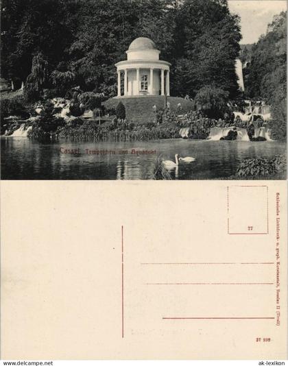 Bad Wilhelmshöhe-Kassel Cassel Cassel Tempelchen und Aquadukt, Kaskaden 1910