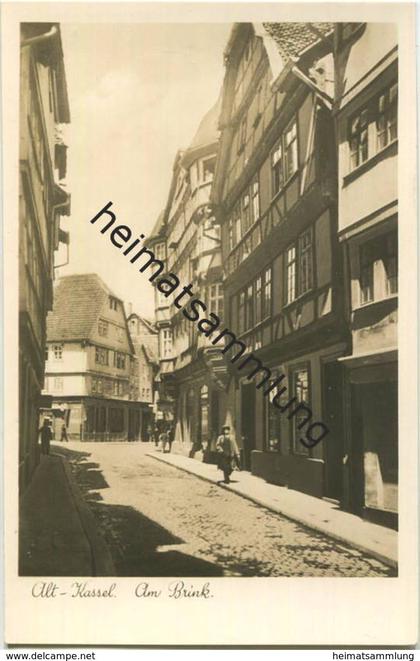 Kassel - Am Brink - Foto-AK - Verlag Bruno Hansmann Kassel