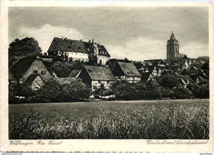 Wolfhagen - Vorstadt mit Landratsamt