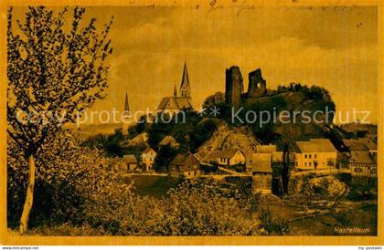 Kastellaun Hunsrueck Burgruine Kirche