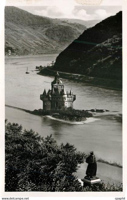 CPM Kaub am Rhein Blucherdenkmal und pfalz.