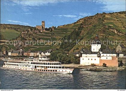Kaub Schnellschiff Drachenfels Burg