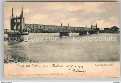 Kehl Rhein Eisenbahnbruecke