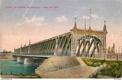 Kehl Rhein Rheinbruecke