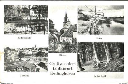 Kellinghusen Schule Hafen Kirche x 1958