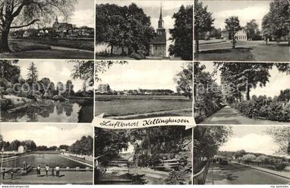 Kellinghusen Teilansichten Kirche Schwimmbad Landschaft