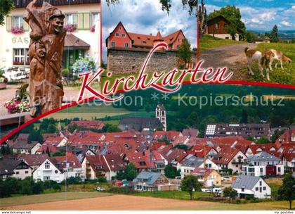Kirchzarten Gasthaus Brunnen Ortsansicht
