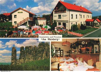 Mittelndorf Lichtenhain Kirnitzschtal Sachsen Gaststaette Pension Am Weinberg Re