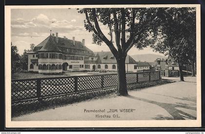 AK Kirschau, Ansicht des Fremdenhof Zum Weber