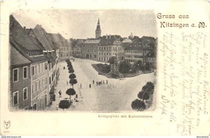 Gruss aus Kitzingen - Königsplatz