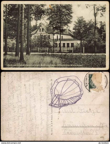 Ansichtskarte Klingenberg (Sachsen) Waldkinderheim 1936
