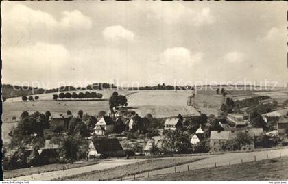 Klingenberg Sachsen Blick auf das Dorf
