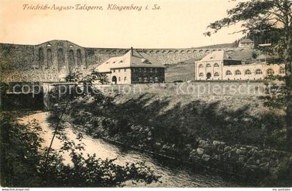 Klingenberg Sachsen Friedrich August Talsperre