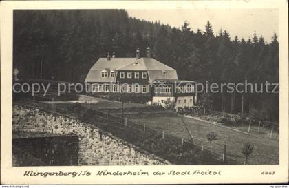 Klingenberg Sachsen Kinderheim Stadt Freital