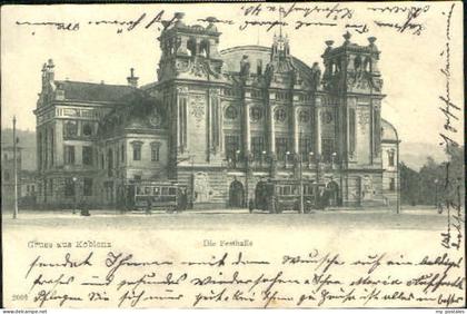 Koblenz Rhein Koblenz Halle x 1905