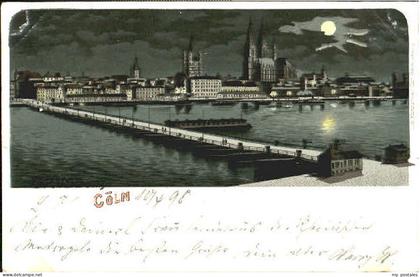Koeln Rhein Koeln  x 1898