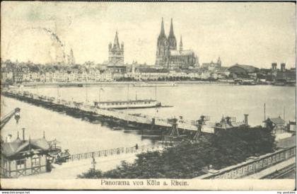 Koeln Rhein Koeln  x 1906