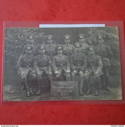 CARTE PHOTO KONIGSBRUCK