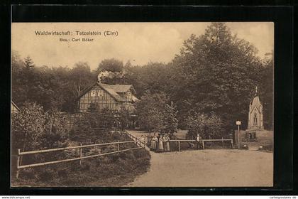 AK Königslutter, Gasthaus-Waldwirtschaft Tetzelstein
