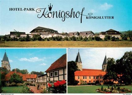 Koenigslutter Elm Hotel Park Koenigshof Fachwerkhaeuser Kirche