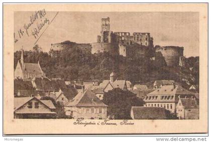KÖNIGSTEIN i. Taunus Ruine