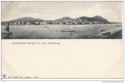 ALLEMAGNE - KONIGSWINTER mit dem Petersberg