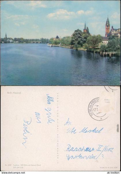 Ansichtskarte Köpenick-Berlin Langer See 1963