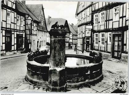 Korbach Feldhuehnerchen-Brunnen