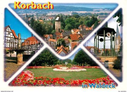 Korbach Park Fachwerkhaeuser